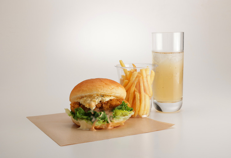 L&Lチキンバーガーセット